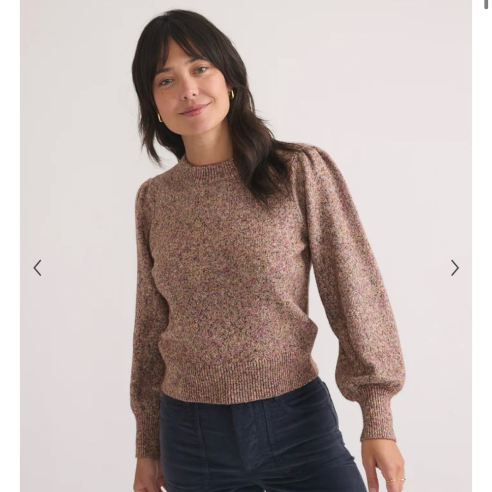 NWOT Marine Layer Alma Puff Sleeve Sweater | XL